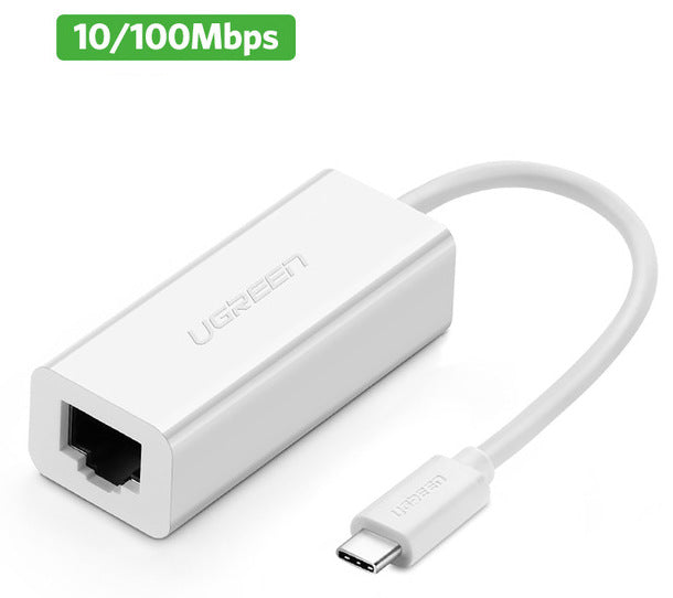 Add Ethernet to your Macbook or other USB C device with our USB C to RJ45 Ethernet Adaptor from PMD Way with free delivery worldwide