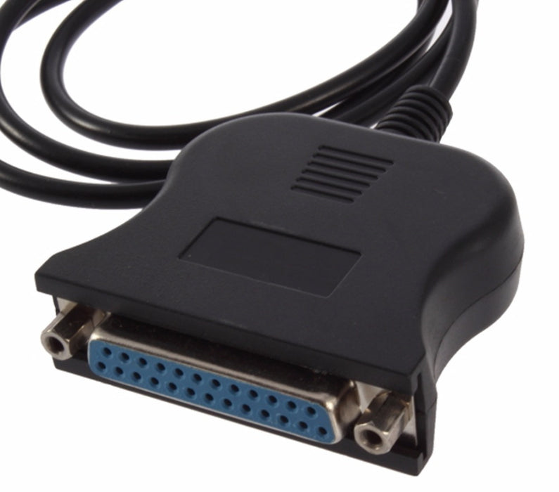 Use parallel printers with new computers using the USB to DB25 Parallel Printer Adaptor from PMD Way with free delivery worldwide