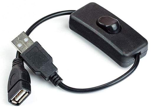 Useful USB Extension Cable with Power Switch - 28cm from PMD Way with free delivery worldwide