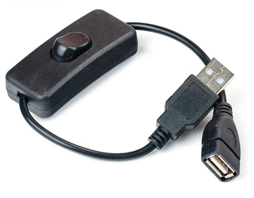 Useful USB Extension Cable with Power Switch - 28cm from PMD Way with free delivery worldwide