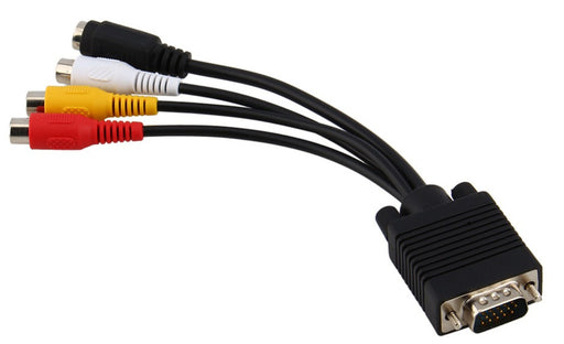 Quality VGA to S-Video Adaptor Cables from PMD Way with free delivery worldwide