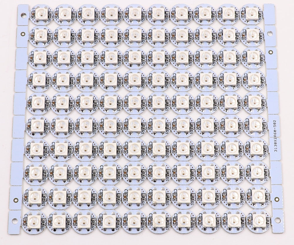 WS2812B RGB LED Mini Button PCBs - 100 Pack — PMD Way