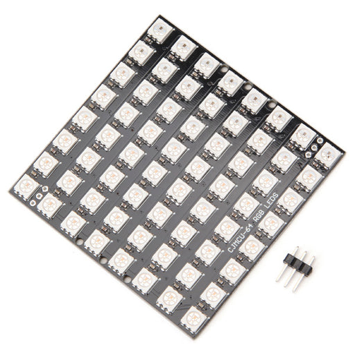 WS2812B Square 64 LED Board from PMD Way with free delivery worldwide
