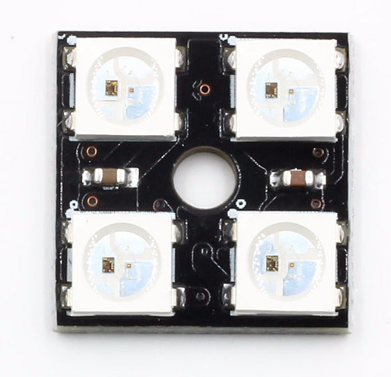 Square 4 Led Module WS2812B Square Four LED Board - Two Pack — PMD Way