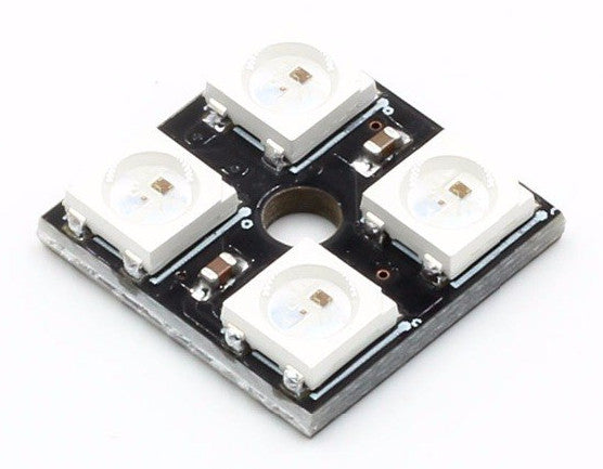 Square 4 Led Module WS2812B Square Four LED Board - Two Pack — PMD Way