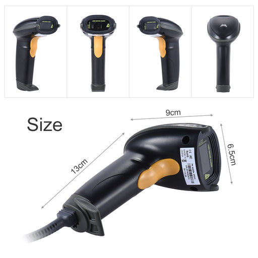 Great value Wired USB Laser Barcode and QR Scanner from PMD Way with free delivery, worldwide