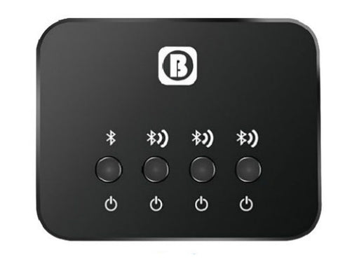 Transmit audio from one source to three Bluetooth devices using the Wireless Triple Bluetooth Audio Transmitter from PMD Way with free delivery worldwide