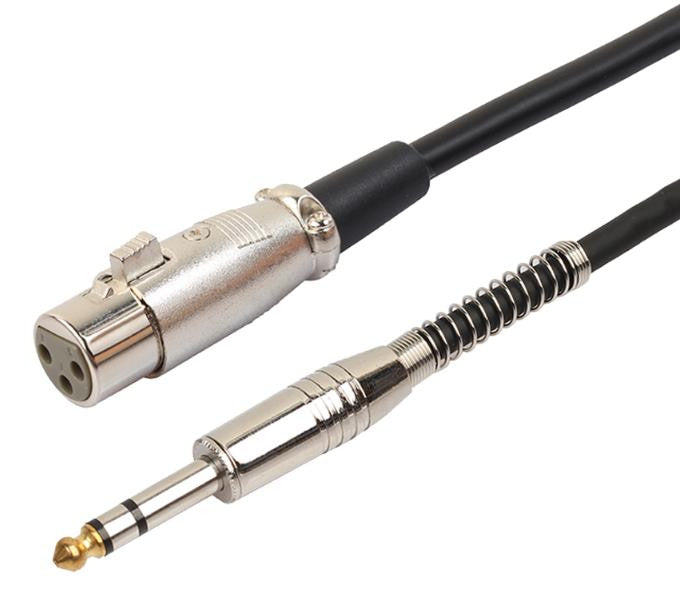 Useful XLR Female to 6.35mm Stereo Plug Balanced Cable from PM D Way with free delivery worldwide