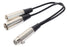 Useful XLR Female Jack to Twin XLR Plug Splitter Cable from PMD Way with free delivery worldwide