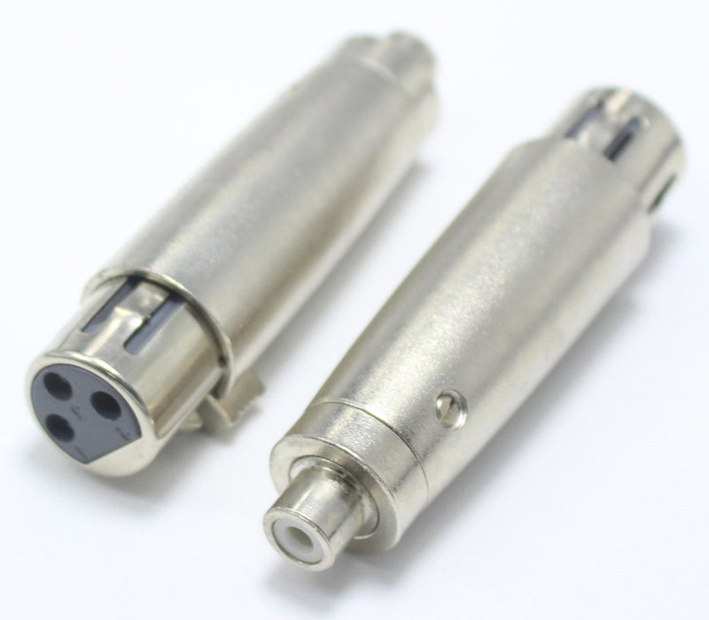 Quality XLR Female Plug to RCA Socket Adaptor from PMD Way with free delivery worldwide 