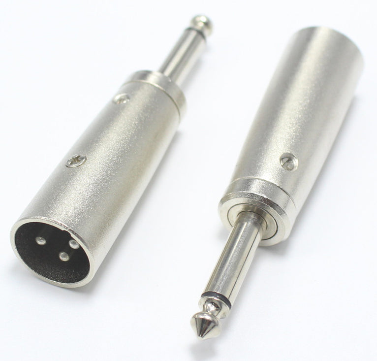 Quality XLR Male to 6.35mm Plug Adaptor from PMD Way with free delivery worldwide