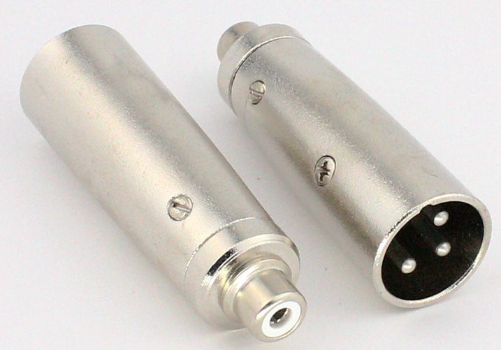 Quality XLR Male to RCA Female Adaptor from PMD Way with free delivery worldwide