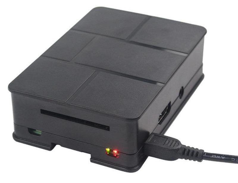 ABS Black Enclosure for Raspberry Pi 3B from PMD Way with free delivery worldwide