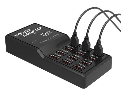 AC to 12 USB Port Adaptor from PMD Way with free delivery worldwide