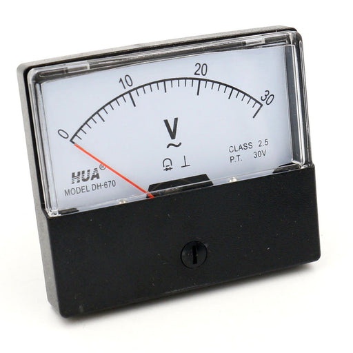 DH-670 Analog AC 30V Voltmeter from PMD Way with free delivery worldwide