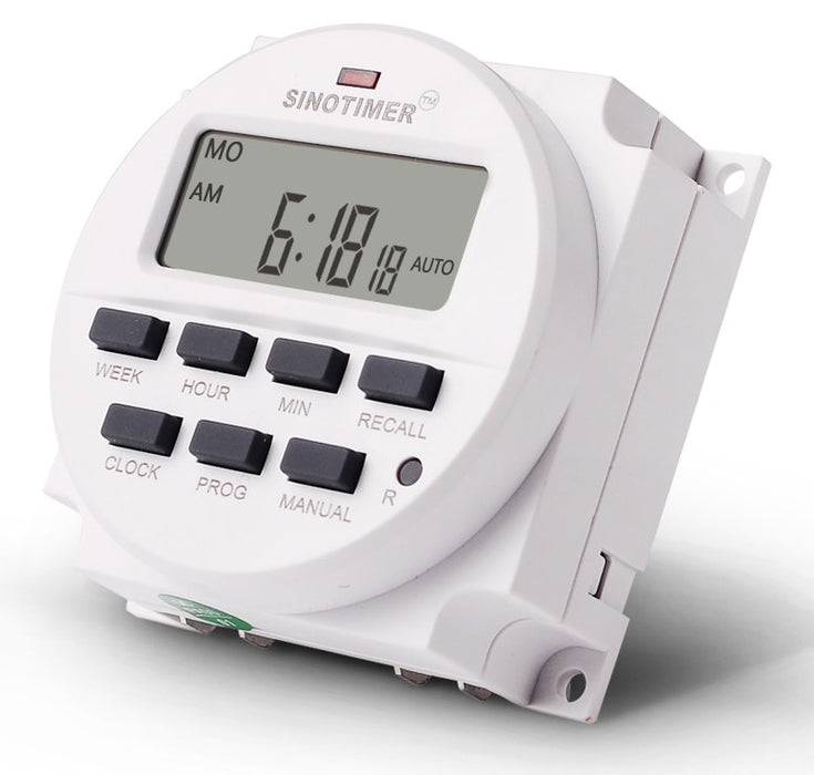 AC 7 Day Weekly Programmable Timer Relays from PMD Way with free delivery worldwide