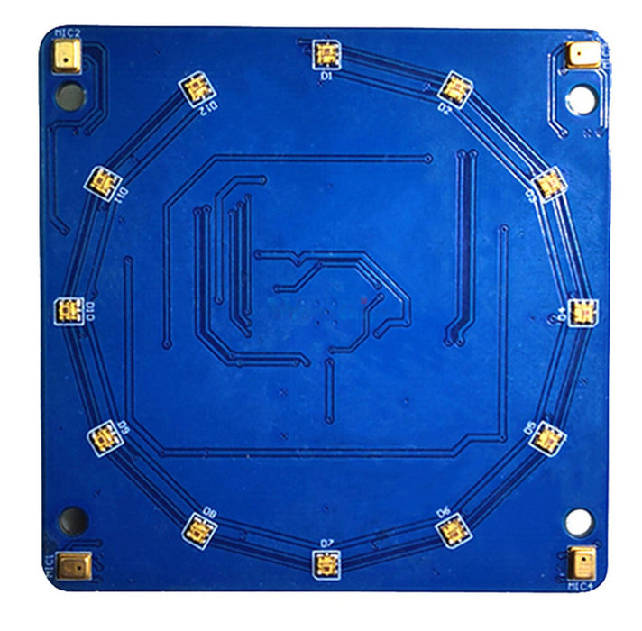 Mic Array Hat Quad Microphone Array ReSpeaker-compatible HAT for Raspberry Pi — PMD Way