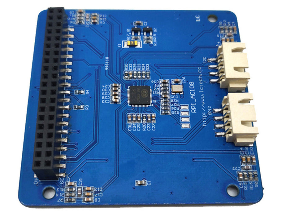Mic Array Hat Quad Microphone Array ReSpeaker-compatible HAT for Raspberry Pi — PMD Way