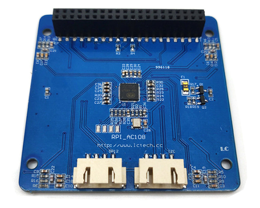 Mic Array Hat Quad Microphone Array ReSpeaker-compatible HAT for Raspberry Pi — PMD Way
