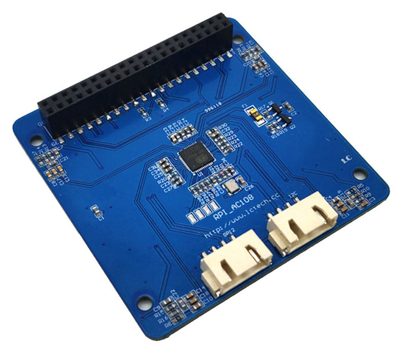 Mic Array Hat Quad Microphone Array ReSpeaker-compatible HAT for Raspberry Pi — PMD Way