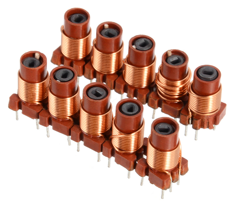 Adjustable High Frequency Ferrite Core Inductor Coil 12T 0.6~1.7uh - 10 Pack from PMD Way with free delivery worldwide