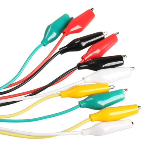 Great value Alligator Clip Test Lead Set (set of 10) from PMD Way with free delivery, worldwide