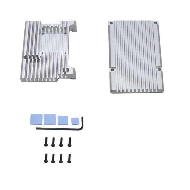 Aluminum Alloy Heatsink Enclosure for Raspberry Pi 4B from PMD Way with free delivery worldwide