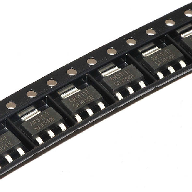 AMS1117-5.0 SOT-223 5V SMD Linear Regulator - 100 Pack from PMD Way with free delivery worldwide