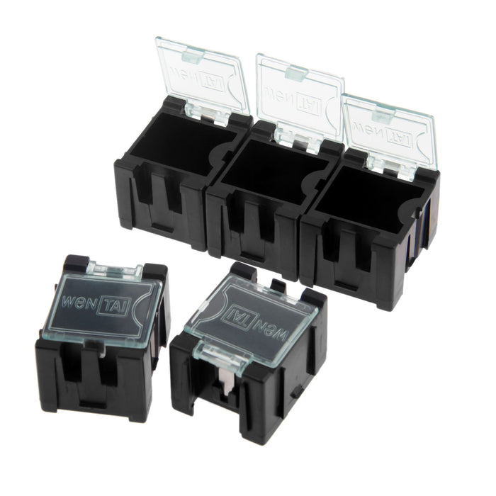 Small Modular Snap Boxes - SMD component storage - 3 pack