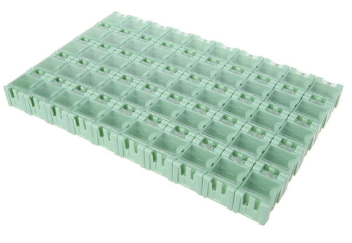 Antistatic Modular Snap Boxes for SMD storage in packs of 50 from PMD Way with free delivery worldwide