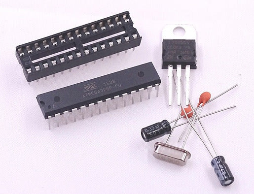 Microchip ATmega328P-PU DIP28 Microcontroller with Arduino Bootloader and parts from PMD Way with free delivery, worldwide