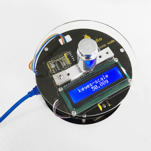 Learn about Arduino and electronic measurement with the Electronic Scales Starter Kit for Arduino from PMD Way with free delivery, worldwide