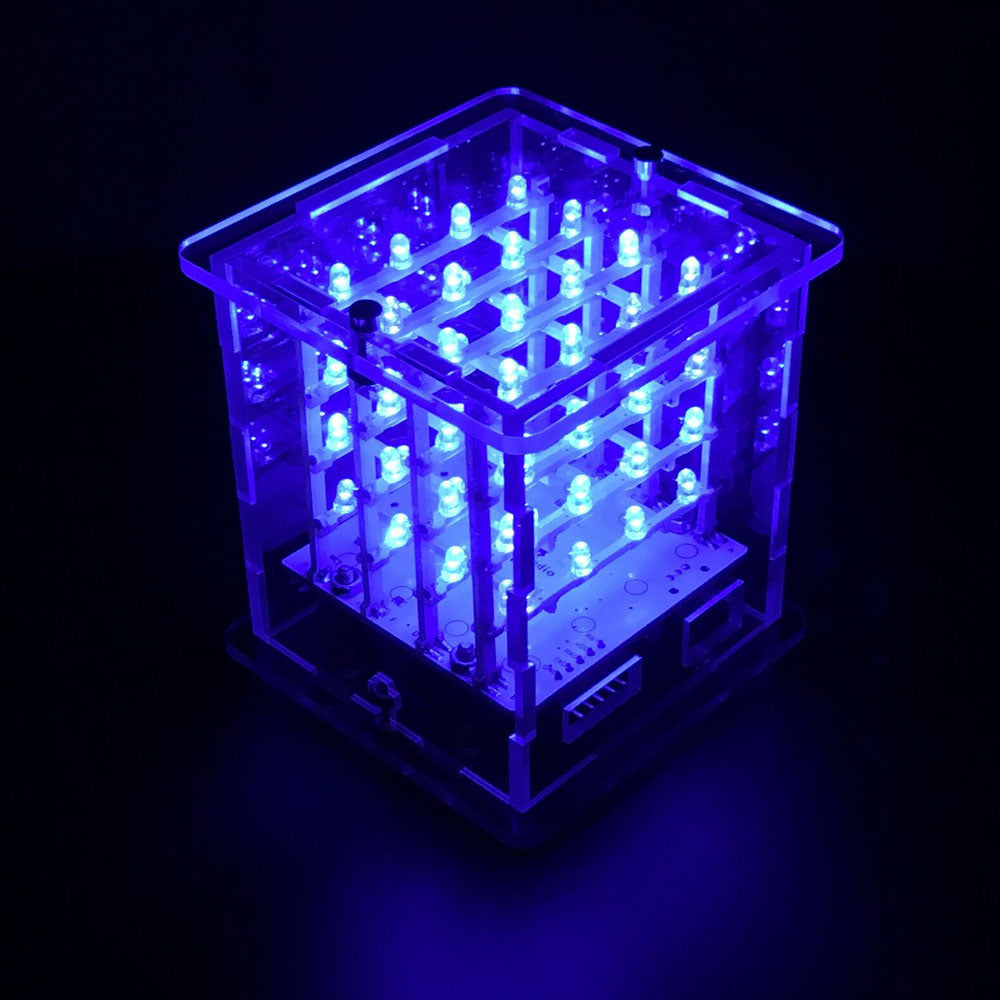 Have fun with this Arduino Compatible 4x4x4 LED Cube Kit from PMD Way with free delivery worldwide