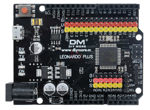 Great value Arduino Leonardo R3 Compatible with Extra I/O Connections from PMD Way with free delivery, worldwide