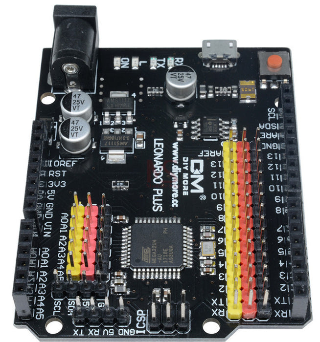 Great value Arduino Leonardo R3 Compatible with Extra I/O Connections from PMD Way with free delivery, worldwide