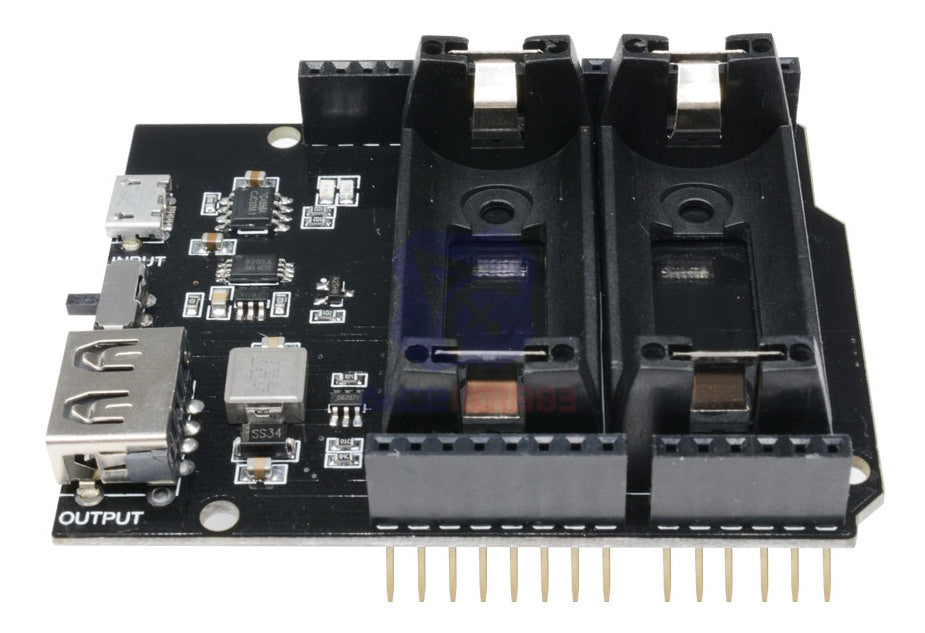 RCR123A 16340 Rechargeable Battery Power Shield for Arduino — PMD Way