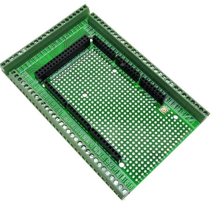 Double-sided Terminal Block Shield Kit for Arduino Mega R3 — PMD Way