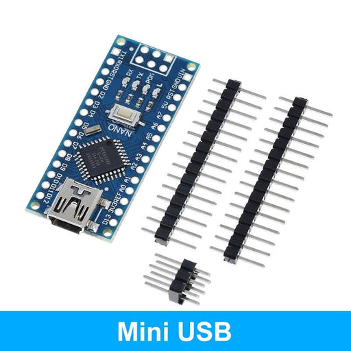Arduino Nano v3.0 Compatible boards with USB mini, micro or USB C sockets from PMD Way with free delivery worldwide