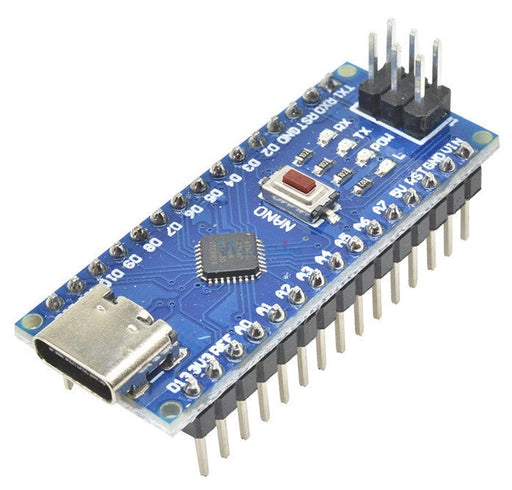 Arduino Nano v3.0 Compatible - USB C - Soldered Pins - 10 Pack from PMD Way with free delivery worldwide