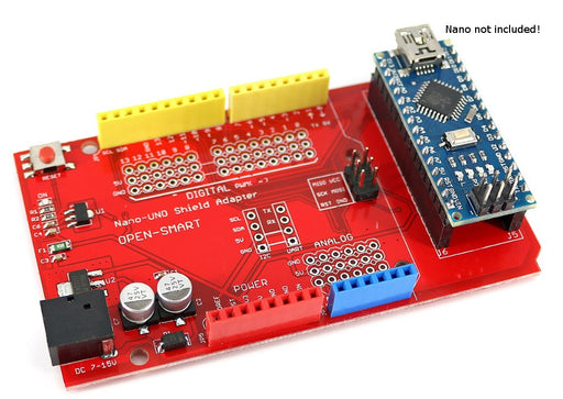 Convert your Nano into an Uno with the Arduino Nano Uno-compatible Expansion Shield from PMD Way with free delivery, worldwide