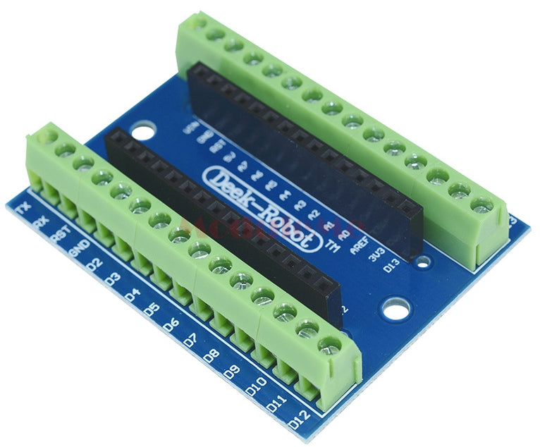 Arduino Nano Terminal Shield — PMD Way