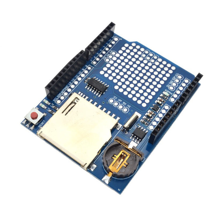 Log all sorts of data from your Arduino with the SD Card Data Logging Shield for Arduino with DS1307 RTC from PMD Way with free delivery, worldwide