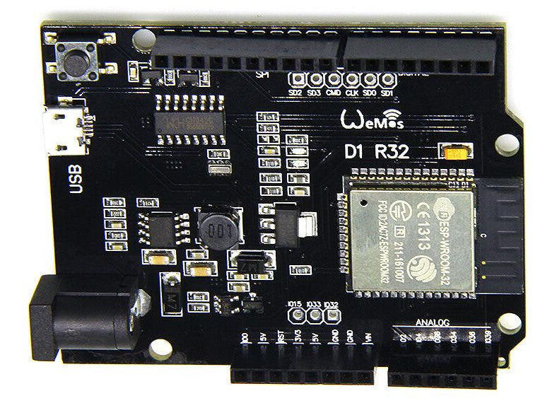 Arduino Uno R3 Compatible powered by ESP32 WiFi and Bluetooth Microcontroller from PMD Way - with free delivery, worldwide