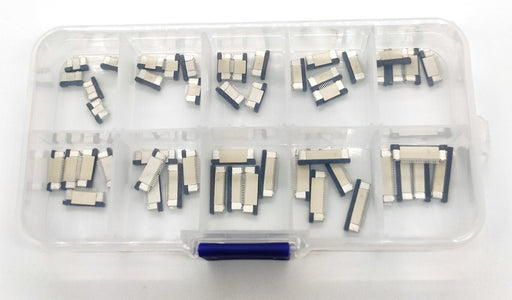 Assorted 0.5mm FFC FPC Connector Pack from PMD Way with free delivery worldwide