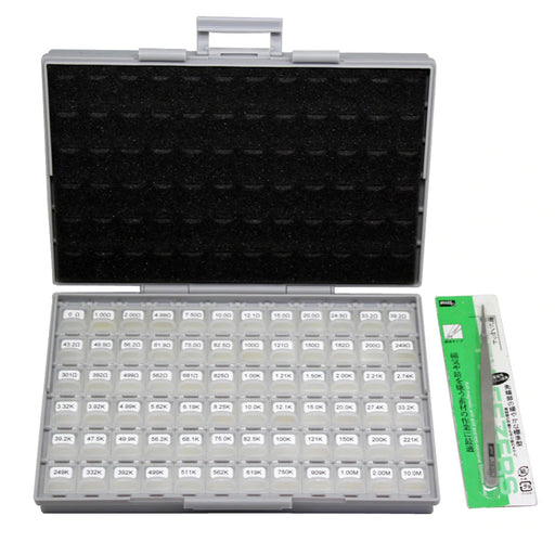 Assorted 0201 SMD Resistor Box - 7200 Pieces from PMD Way with free delivery worldwide