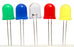 Assorted 10mm LED Pack - 100 Pieces from PMD Way with free delivery worldwide