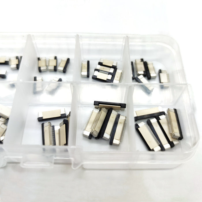 Assorted 1mm FFC FPC Connector Pack from PMD Way with free delivery worldwide