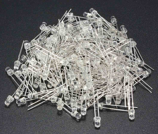 Assorted 3mm Clear LED Kit - 1000 Pack from PMD Way with free delivery worldwide