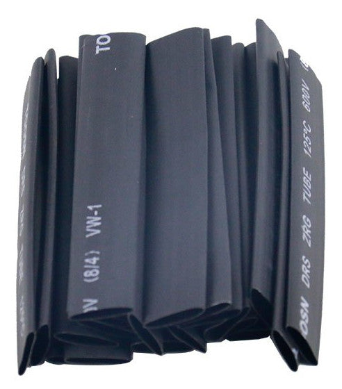 Assorted Black Heatshrink Kit - 328 Pieces from PMD Way with free delivery worldwide