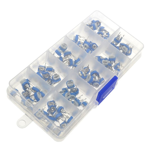 Assorted Horizontal RM065 Trimpot Kit - 100 Pieces from PMD Way with free delivery worldwide